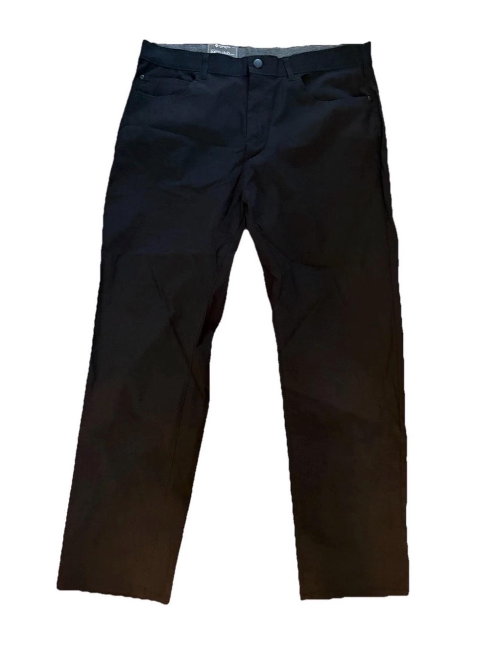 DENALI Men’s Straight Fit Stretch Pants Black 36x30 New